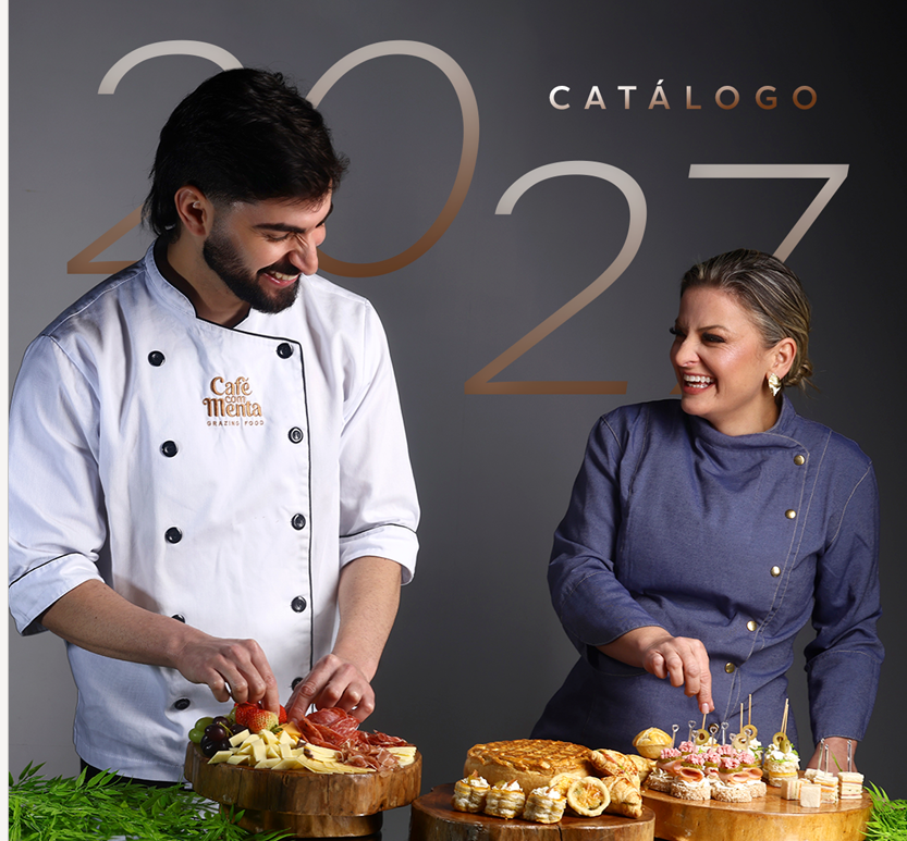 Roberta Lemos e Chef Gabriel Araujo Bona — Café com Menta