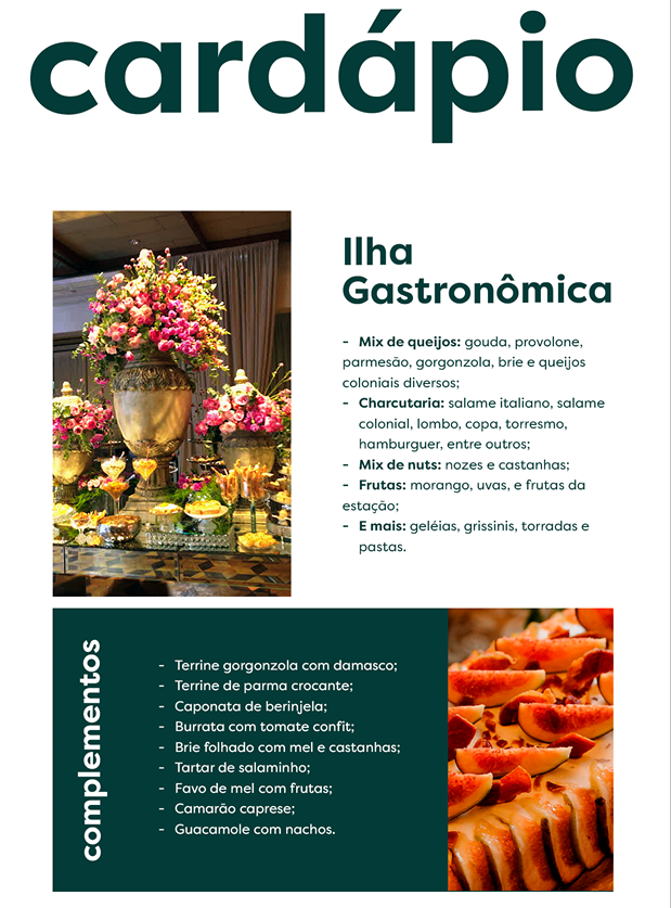 Ilha Gastronômica, Queijos, Charcutaria e Complementos